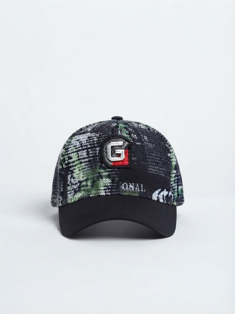 Graphic Typography Baseball Cap