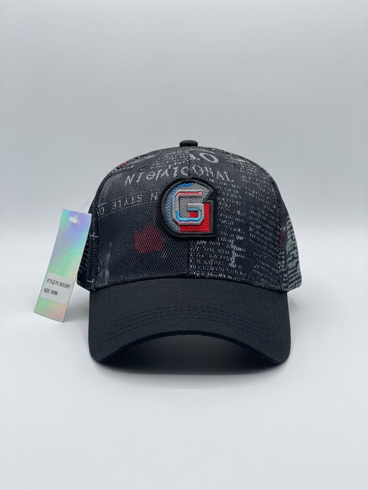 Graphic Typography Baseball Cap