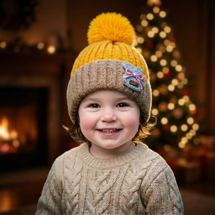 Kids winter caps